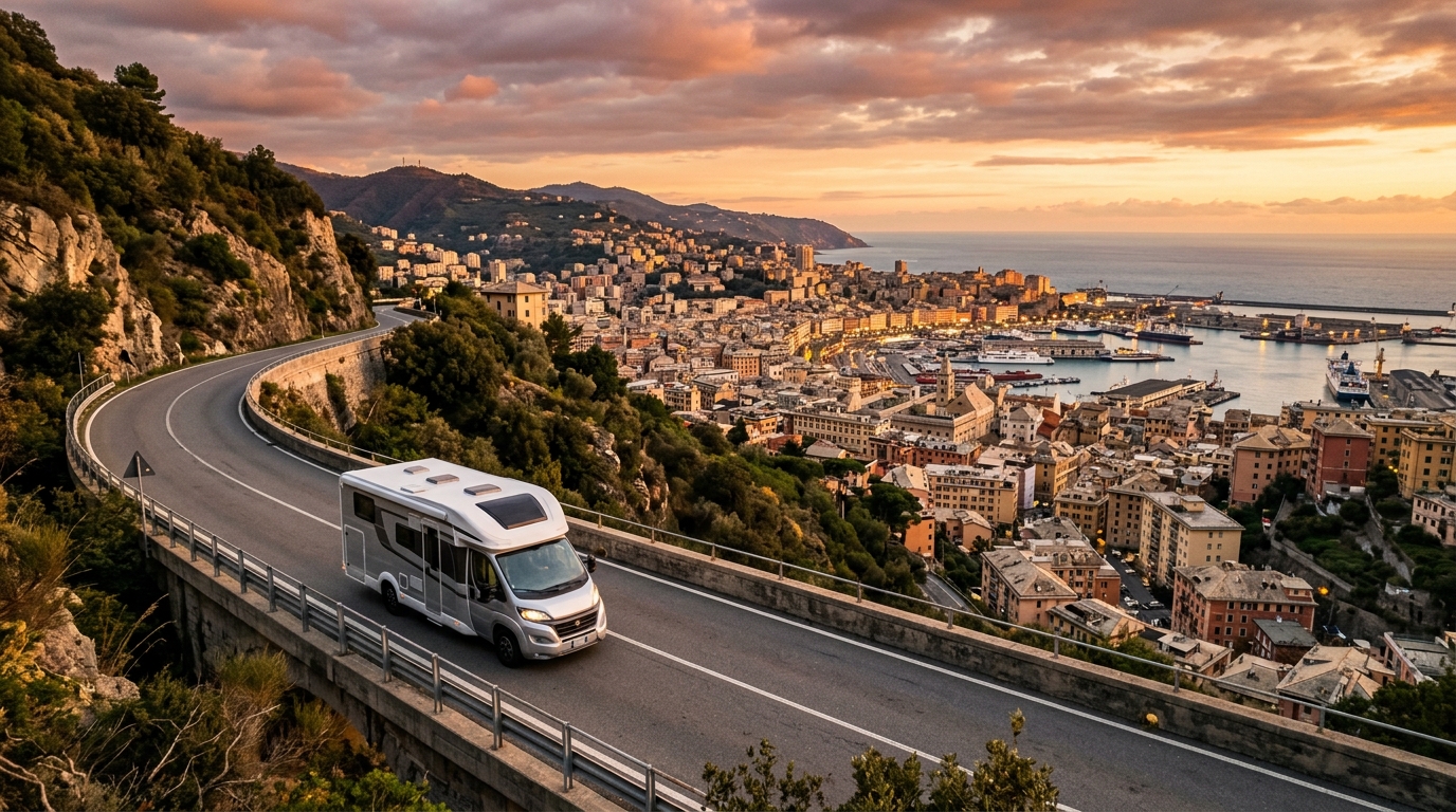 Pronájem obytných vozů v Janově (Genova) – kompletní průvodce 2026